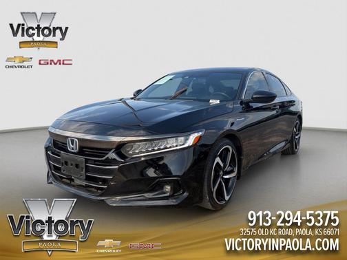Crystal Black Pearl 2022 Honda Accord Hybrid Sport