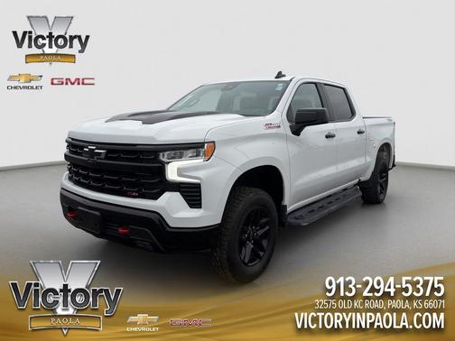 Summit White 2022 Chevrolet Silverado 1500 LT Trail Boss
