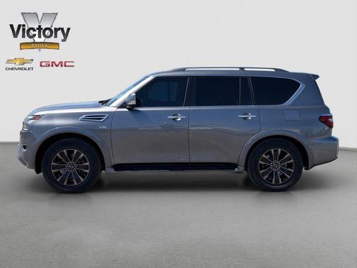 Gun Metallic 2021 Nissan Armada SL 2WD