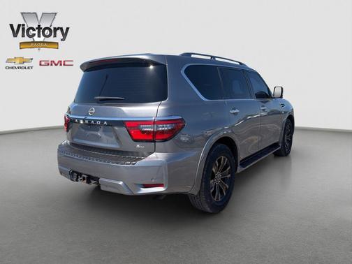 Gun Metallic 2021 Nissan Armada SL 2WD