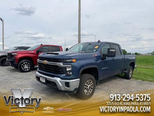 Lakeshore Blue Metallic 2024 Chevrolet Silverado 2500 LT