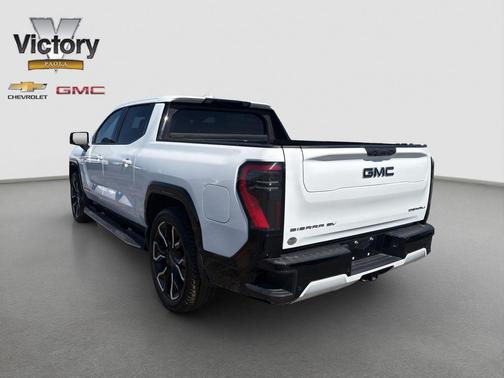 Summit White 2025 GMC Sierra EV Denali