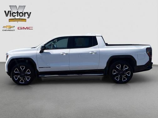 Summit White 2025 GMC Sierra EV Denali