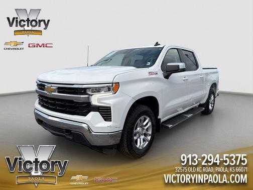 Summit White 2022 Chevrolet Silverado 1500 LT