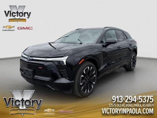 Black 2024 Chevrolet Blazer EV eAWD RS