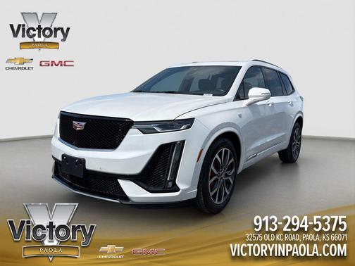 Crystal White Tricoat 2024 Cadillac XT6 Sport AWD