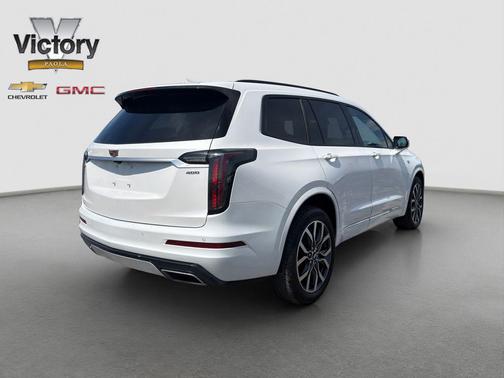 Crystal White Tricoat 2024 Cadillac XT6 Sport AWD