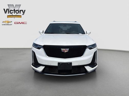 Crystal White Tricoat 2024 Cadillac XT6 Sport AWD