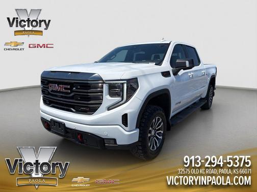 Summit White 2023 GMC Sierra 1500 AT4