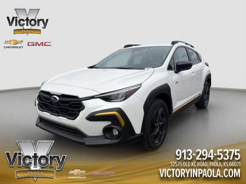 Crystal White Pearl 2024 Subaru Crosstrek Sport