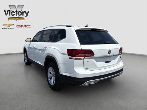 Pure White 2018 Volkswagen Atlas 3.6L SE
