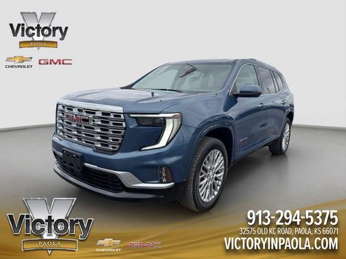 Downpour Metallic 2024 GMC Acadia Denali