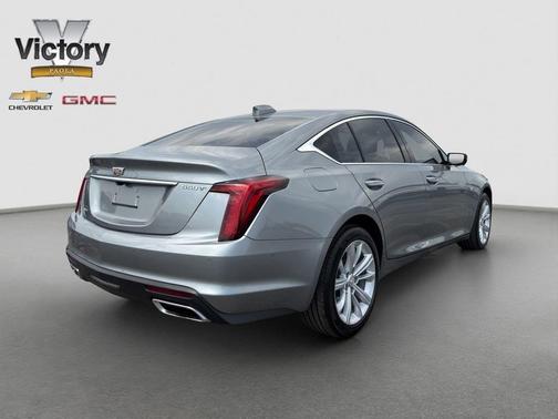 Silver Metallic 2025 Cadillac CT5 Premium Luxury AWD