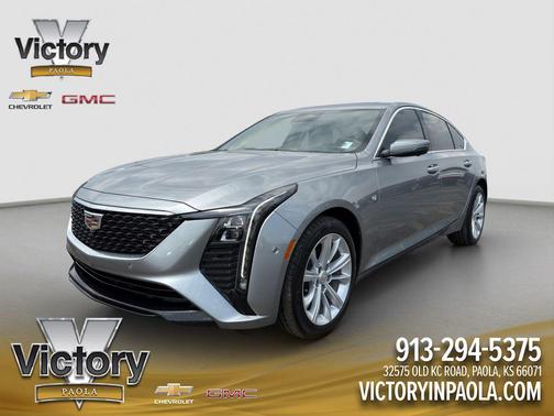 Argent Silver Metallic 2025 Cadillac CT5 Premium Luxury
