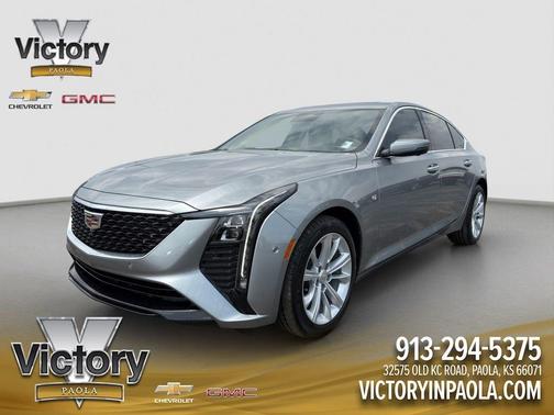 Silver Metallic 2025 Cadillac CT5 Premium Luxury AWD