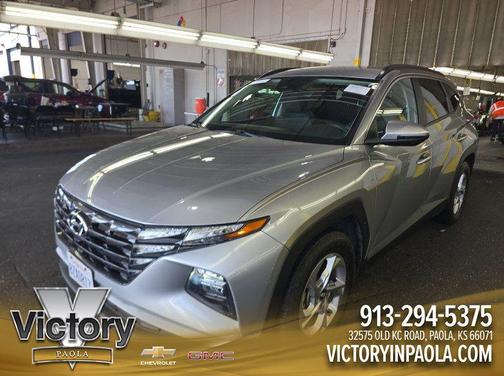 Shimmering Silver 2022 Hyundai TUCSON SEL