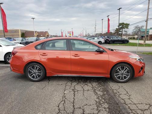 Fire Orange 2023 Kia Forte GT-Line IVT