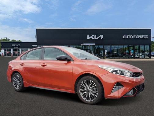 Fire Orange 2023 Kia Forte GT-Line IVT
