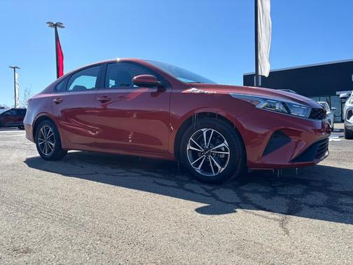 Fire Orange 2023 Kia Forte LXS IVT Sedan