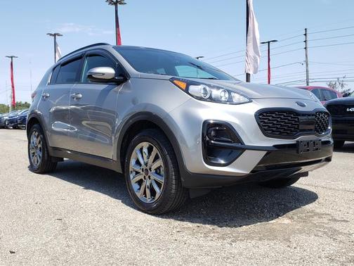Steel Gray 2021 Kia Sportage S AWD