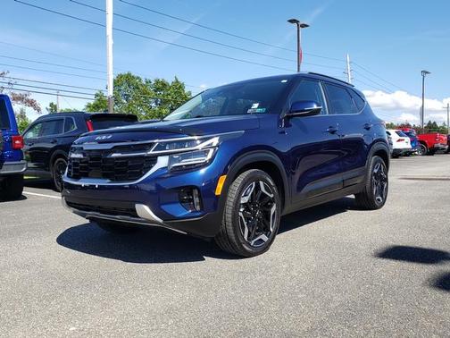 Dark Ocean Blue 2024 Kia Seltos SX DCT AWD