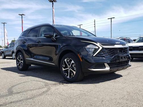 Fusion Black 2023 Kia Sportage Hybrid EX AWD