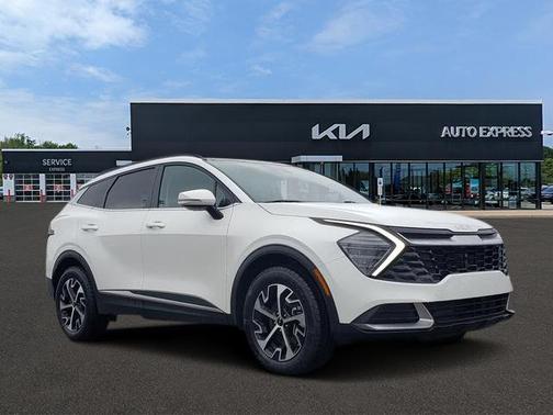 Snow White Pearl 2024 Kia Sportage Hybrid EX AWD