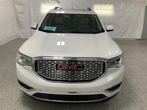 White Frost 2018 GMC Acadia Denali