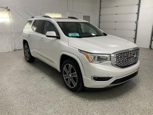 White Frost 2018 GMC Acadia Denali