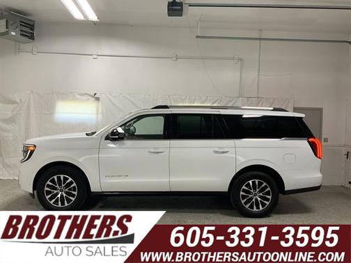 Oxford White 2025 Ford Expedition Max Platinum