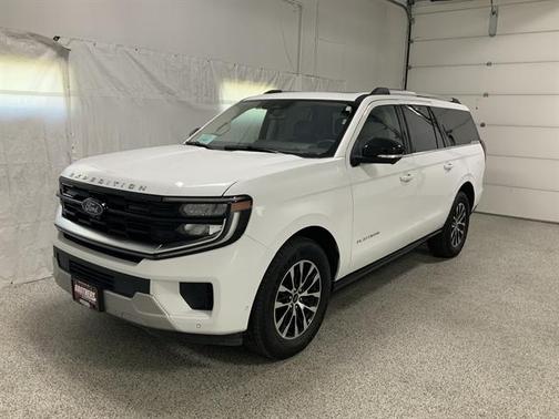Oxford White 2025 Ford Expedition Max Platinum
