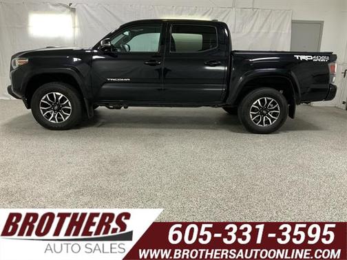 Midnight Black Metallic 2021 Toyota Tacoma TRD Sport