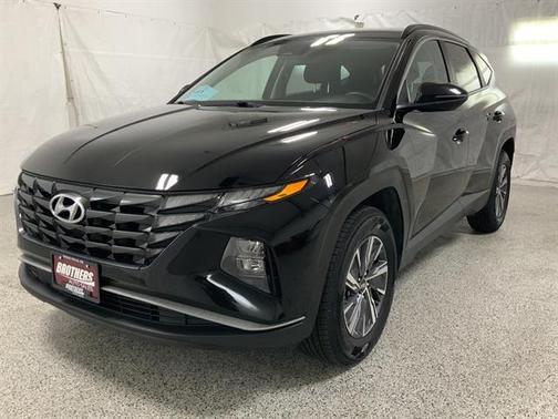 Phantom Black 2023 Hyundai TUCSON Hybrid Blue