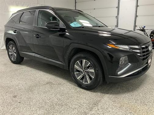 Phantom Black 2023 Hyundai TUCSON Hybrid Blue