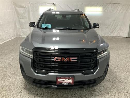 Satin Steel Metallic 2022 GMC Acadia AWD SLE
