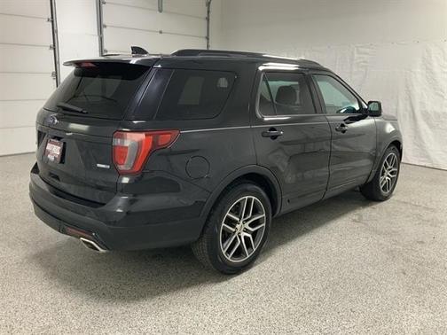 Shadow Black 2017 Ford Explorer sport