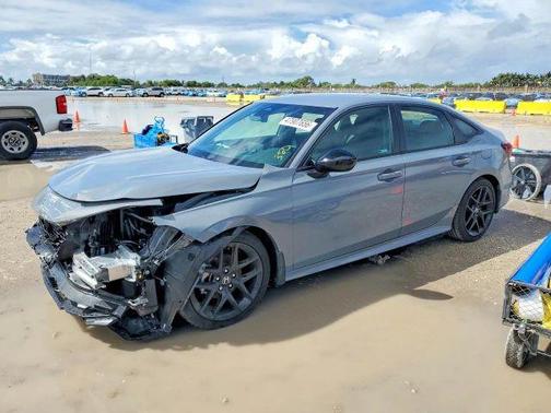 Gray 2026 Honda Civic Sport