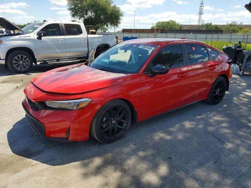 Red 2025 Honda Civic Sport