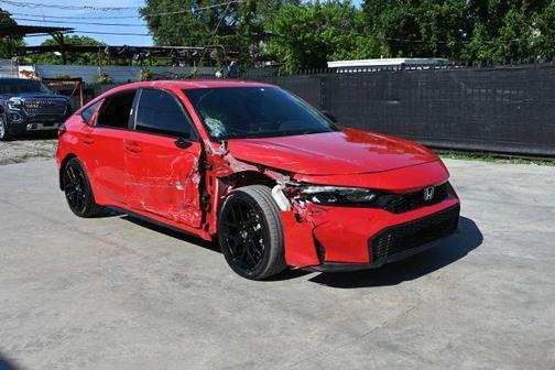 Red 2025 Honda Civic Sport