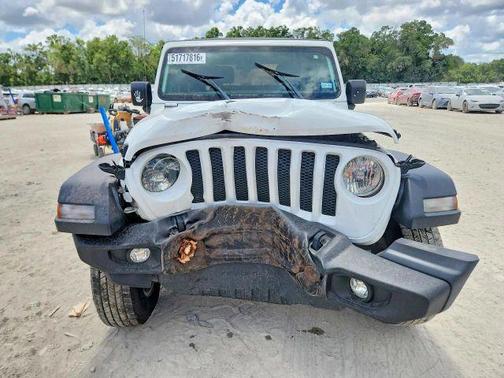 White 2021 Jeep Wrangler Sport S