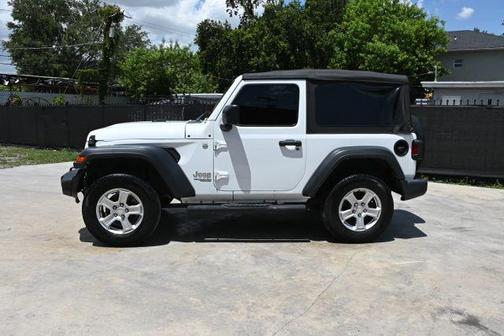 White 2021 Jeep Wrangler Sport S