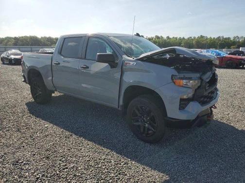 Gray 2024 Chevrolet Silverado 1500 Custom Trail Boss