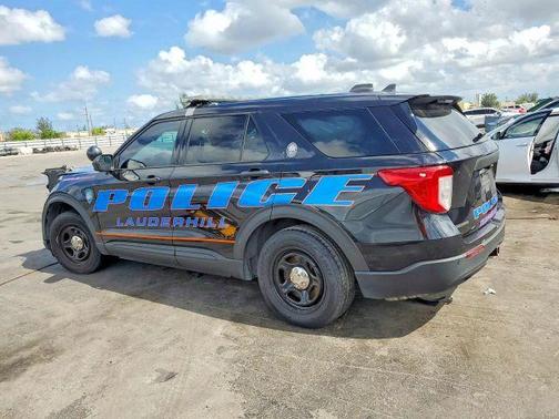 Black 2022 Ford Utility Police Interceptor Base