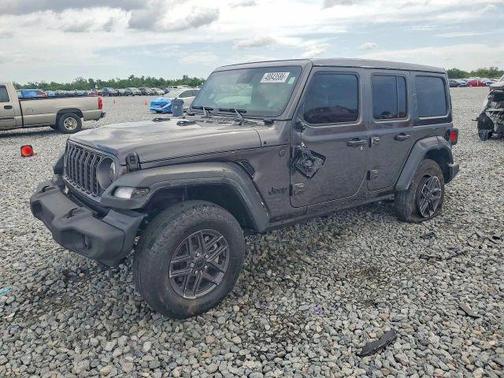 Gray 2025 Jeep Wrangler Sport