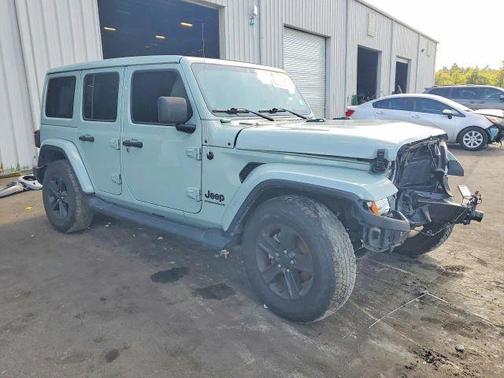 Gray 2023 Jeep Wrangler Sahara