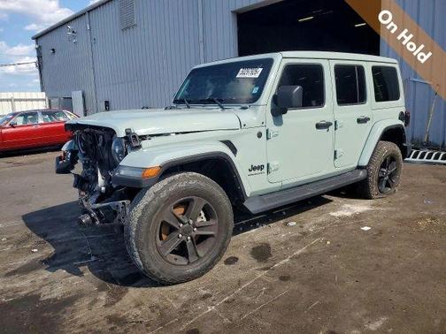 Gray 2023 Jeep Wrangler Sahara