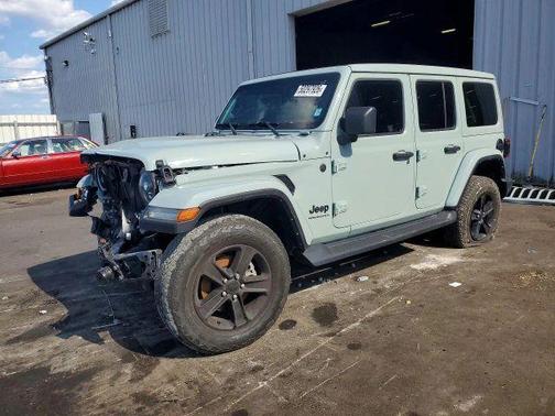 Gray 2023 Jeep Wrangler Sahara