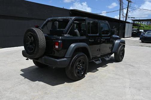 Black 2025 Jeep Wrangler Sport