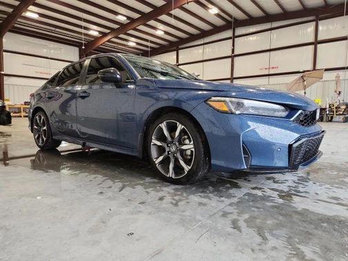 Blue 2026 Honda Civic Hybrid