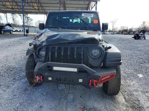 Black 2023 Jeep Gladiator Sport